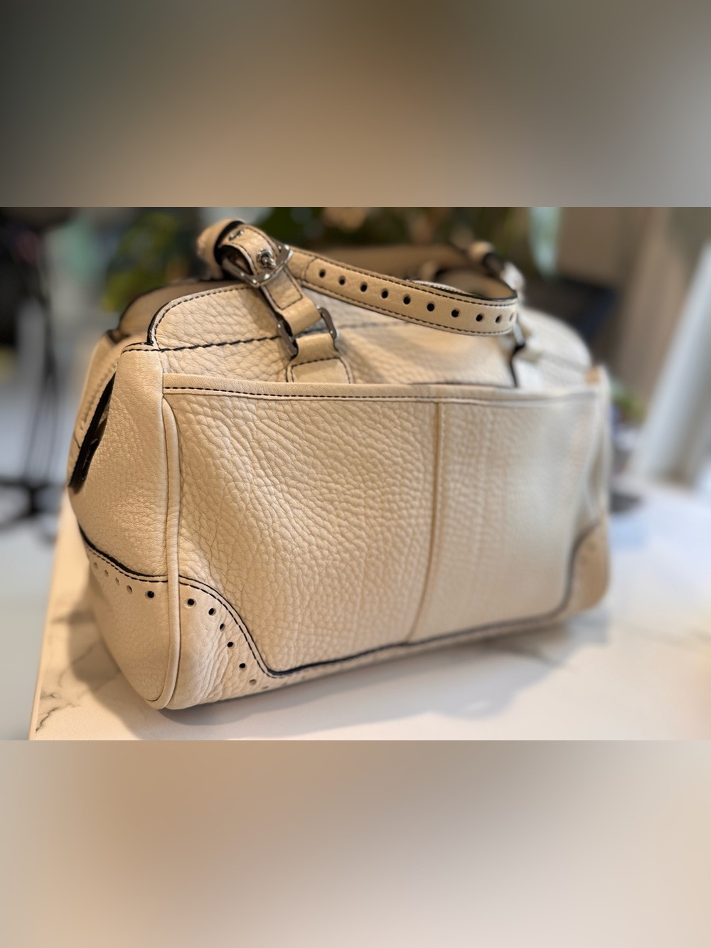 Coach Vintage Leather Satchel Purse 👜#5031 - Picture 2 of 8